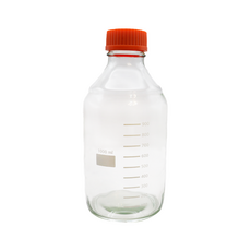 메디아병 눈금 유리병 국산 시약병 샘플병, 2개, 1L