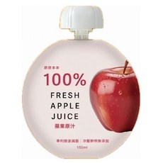 原原本本 蘋果原汁 冷壓鮮榨 無添加 150ml, 1個裝