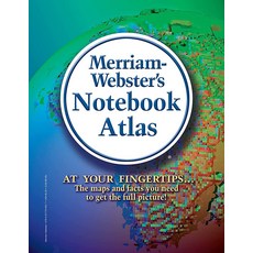 Merriam-Webster’s Notebook Atlas - Features Full-Color Maps Fits in a 3-Ring Binder 279474, Merriam-Webster’s Notebook Atl