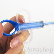 또와상회 반려동물 주사기형 투약기 주입기, 레드, 1개, 상세표기, 상세표기