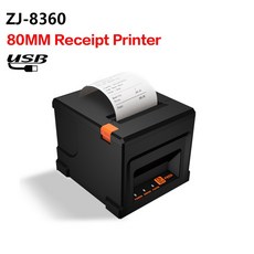 POS 열전사 영수증 프린터 자동 커터 지지대 윈도우 리눅스 레스토랑 주방 ESC POS용 80mm 220 mm, 8360 USB, EU 플러그