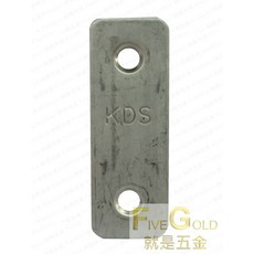 KDS 平角鐵, 1個, 平角鐵  2"  不鏽鋼  白鐵