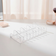 투명 아크릴 아이섀도 팔레트 보관함 화장대 화장품 수납 정리함, 단품
