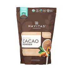 나비타스 오가닉스 카카오 분말 가루 무가당 680g 1통, 1개