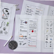 프랑스자수 스티치 북 B