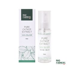 貝果貝果《 Mad Farmers 梅德農夫 》貓薄荷菁華噴霧 50ml, 1個