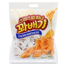 미니 크리스피 허니 꽈배기 530gx6개 1박스 낱개포장 단체 어린이 과자 간식 사무실 다과, 3.18kg