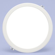 비츠온 LED 슬림 방습 매입등 IP44 8인치 40W, 5개, 주광색