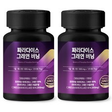 [공식] 버디즈 파라다이스 그래인 버닝, 2개, 120정