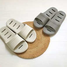 2 件套防滑浴室鞋拖鞋低腳背浴室鞋, 2個, 平底浴室鞋沙+灰