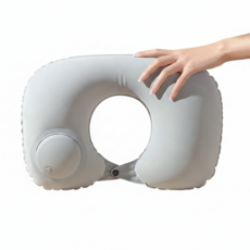 이지바이 휴대용 여행용 목베게 공기주입