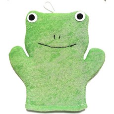 Animal Wash Mitten 애니멀 워시 미튼 목욕 바디 스펀지 개구리 8849