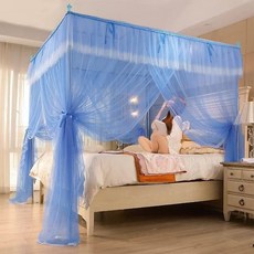 宮廷蚊帳 雙人蚊帳 落地蚊帳 公主風 加厚蚊帳, 1.2米床(不带支架)质量好闭眼入,5189粉色三开门(优质原价100多)