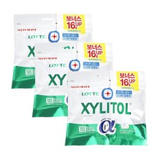 롯데자일리톨 알파 오리지날 껌 리필, 102g, 1개