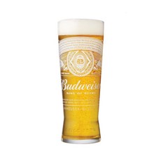 버드와이저 맥주잔 미국 수입 전용잔 컵 BUDWEISER 프랑스제작, 1개
