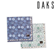 백화점 브랜드 닥스 DAKS 나염 손수건 DKR1404 677664