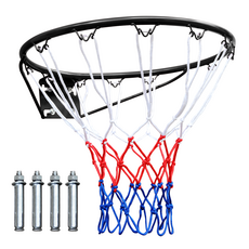 농구골대 NBA 규격 벽걸이 간이 농구링, 1개, black 1개, black