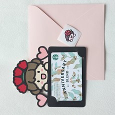 스승의날 선물 카네이션 기프트카드 토퍼, 1개, -