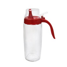 시노글라스 뉴 원터치 오일병 레드, 500ml, 2개