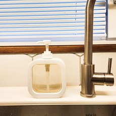 500ml 디스펜서 리필용기 욕실주방 세제통