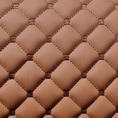 퀄팅원단 누빔 자수 인조가죽 레자스폰지 합성피혁 pu 대폭 155X90, 사각브릭