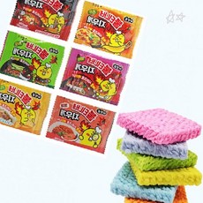 라면 봉지 모양 귀여운 지우개 문구 학용품 학생 필기구 소품 선물 완구 장난감, 1개, 상세페이지 참조