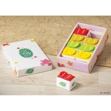 감사선물 꽃피는녹차 8p 설날선물세트 국화차 꽃차 답례품 명절선물세트