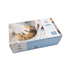 오라이트 라텍스 위생장갑 대(L) 100매입 아이보리, 1개