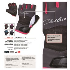 【神拳阿凱】Chiba 40948 健身手套 黑 重訓 防磨 女性女用, 1個, XS