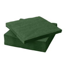 이케아 종이냅킨 냅킨 예쁜냅킨 테이블냅킨 집들이 카페 40x40cm 10매, 딥올리브, 1세트