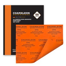 카멜레온 종이연마지 230mm x 280mm 수페파 수연마지 1권 (100pcs), 1개