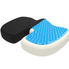 메모리 폼 방석 게이밍 의자용 좌식 사무실 방석 쿠션 바른자세 차량용 자동차 엉덩이 장시간 운전석, 메모리폼쿠션 GD15072
