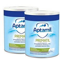 압타밀 특수분유 푸드 미숙아 이른둥이 프레마틸 Aptamil Special food for premature babies Prematil, 400g, 2개