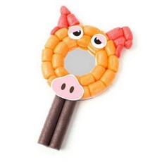 플레이콘/손거울만들기/돼지/5인용, 단품