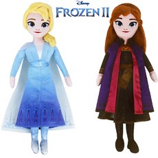 디즈니 _겨울왕국2_엘사_안나_인형_정품_50cm 캐릭터인형, 안나인형, 50cm, 1개