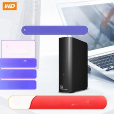 WD 12TB Elements 외장하드 데스크탑 패키지 드라이브, 뉴 엘리먼트 데스크탑, 보호 키트 포함 패키지 1