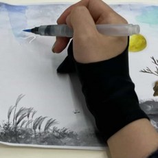 타블렛장갑 M 두손가락장갑 필기장갑 미술용장갑, 상세페이지 참조
