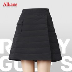 알칸스 겨울 여자 골프 치마바지 여성 패딩 골프 반바지 골프웨어_SMW72