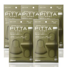 피타마스크 레귤러 카키 5개세트 (15P), 3개입, 15개