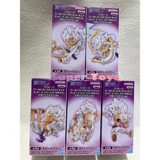 BANPRESTO 航海王 景品 WCF 魯夫 尼卡SPECIAL 金屬色 ver. 公仔, 1個, C