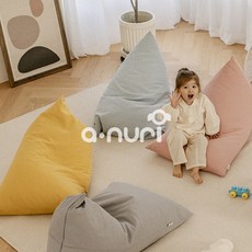 [아누리] 키즈 아기쇼파 허그빈백 단품, 상세 설명 참조