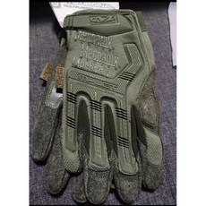 M-Pact 戰術手套 騎車手套 射擊手套 復刻 軍綠色 耐磨防護 舒適透氣, 軍綠色,S, 1個