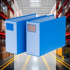 A5 가로형바인더 6cm 청색 계약서 문서보관 병원 의료기록 법률서류 사진앨범