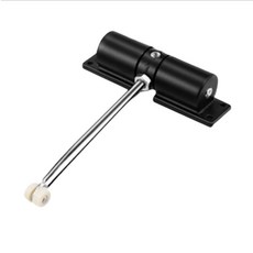 重型液壓緩衝靜音閉門器，多段調節自動關門器，台灣24小時出貨，60KG承重，黑/白可選, 黑60KG, 1個