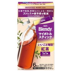 블랜디 매일 좋은 일 홍차 마이보틀 스틱, 3.5g, 1개, 6개입
