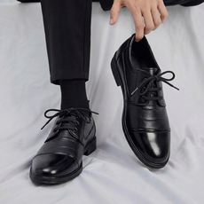 스타일닥터 남자 편안한 무광 구두 키높이 더비슈즈 로퍼