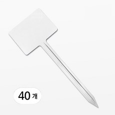 원예나라 튼튼한 식물이름표 국내생산 원예용, 40개(2봉), 대(60 x 160)