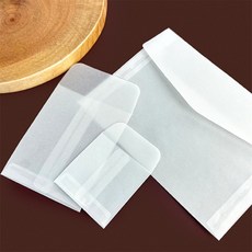 해피피크 반투명 봉투 포켓화일, 포토카드(8X10)