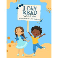 I Can Read CVC Stories: Phonics Activity Book For Little Readers, 기본