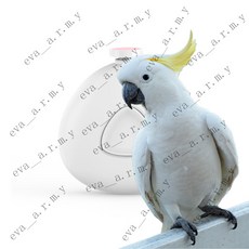 蜜袋鼯電動指甲刀 磨甲器 寵物指甲剪 刺蝟鬆鼠專用 低噪音安全磨甲 無線便攜, 1個, 白色圓形電動磨甲器+1節7號電池